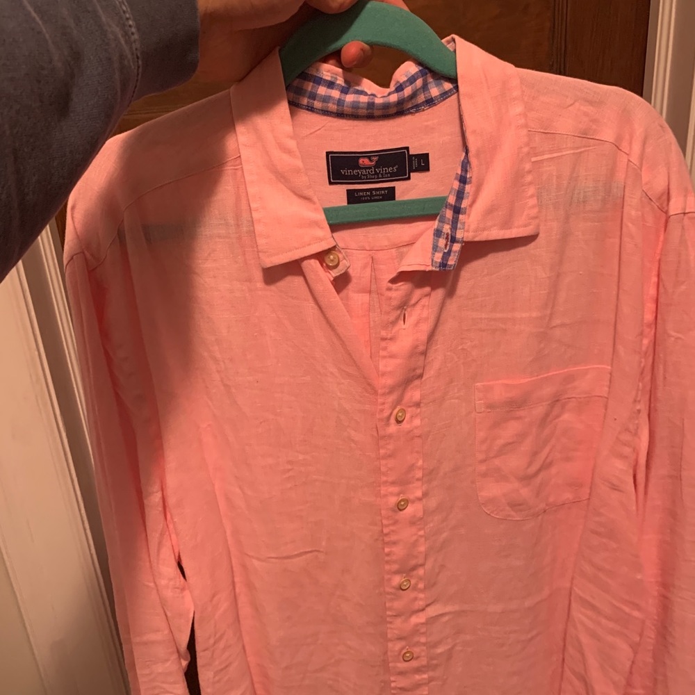 Vineyard Vines Large linen button down